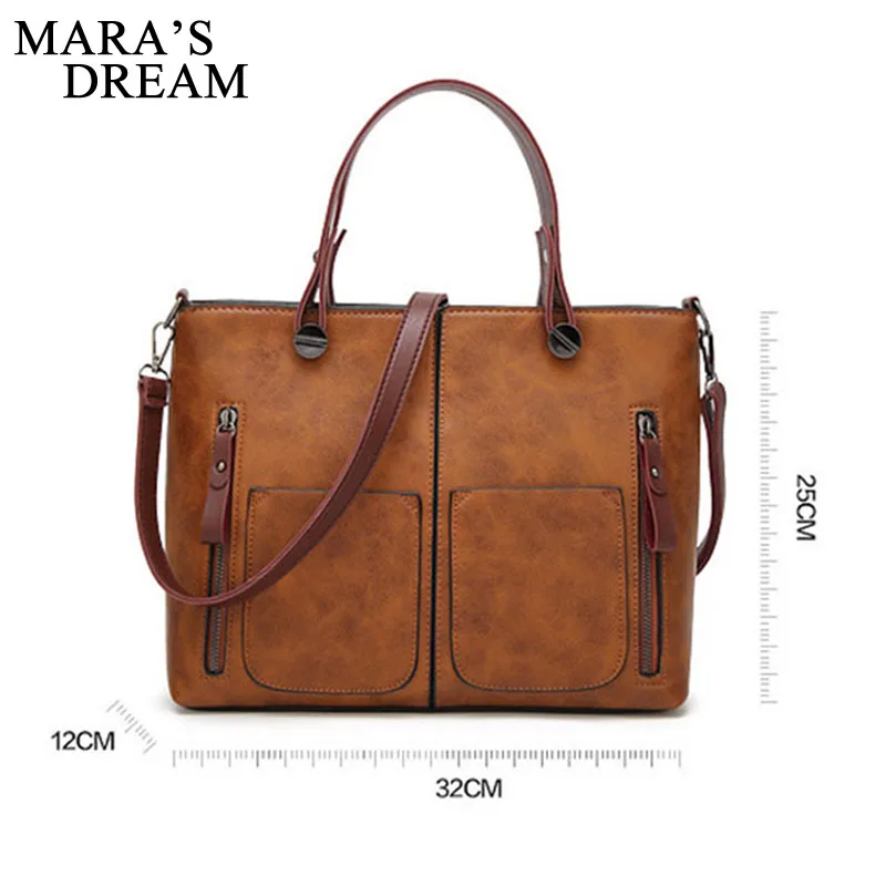 

Mara's Dream Vintage Shoulder Bag Female Causal Totes for Daily Shopping