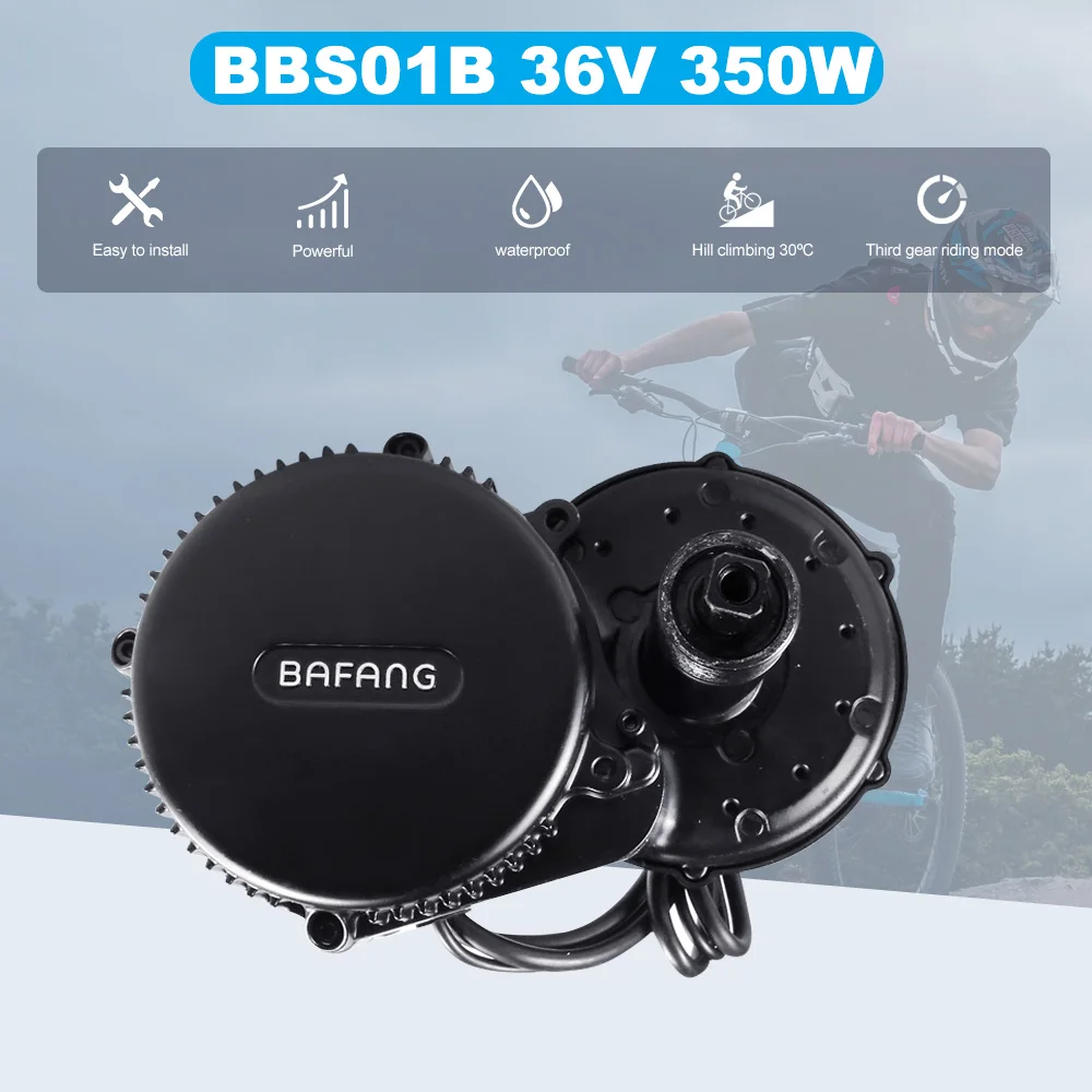 Комплект для электрического велосипеда Bafang BBS01B 36 В 350 Вт центральный двигатель |