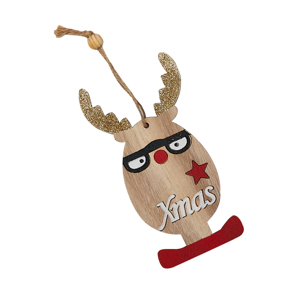 

1 шт. Рождественское украшение, подвесное украшение, лось, подвесной кулон для дома