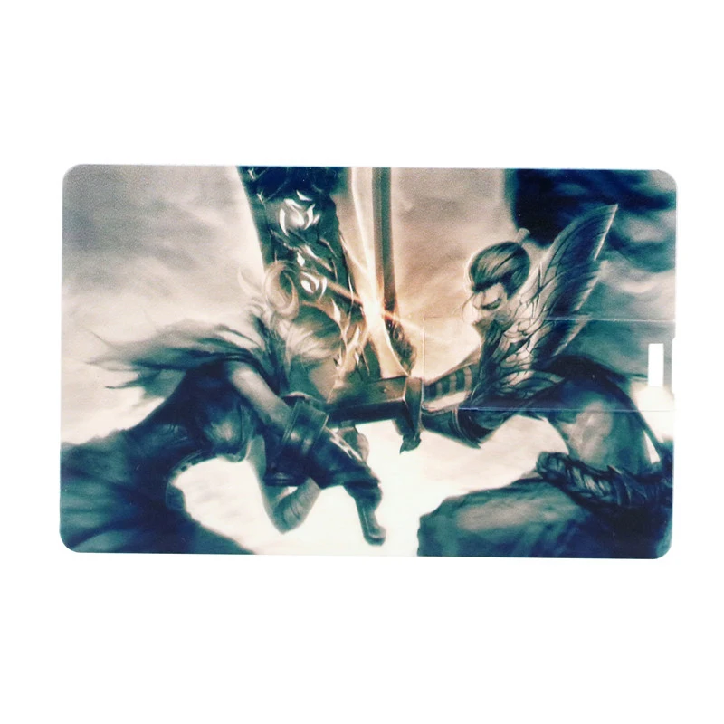 Водонепроницаемая супертонкая забавная игровая карта USB флеш-накопитель 4 ГБ 8 16 32