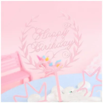 1pcs cake topper6 Микки Маус тема вечерние украшения baby shower вечерние украшения и вечерние поставки большая коллекция украшения на день рождения, для маленьких мальчиков - Цвет: 1pcs cake topper6
