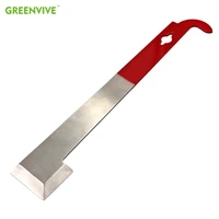 stainless steel j hive tool used for opening the box and lifting frames containing honeycomb