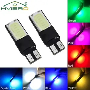 2 шт., Автомобильные светодиодные лампы 194 DC 12V COB Canbus