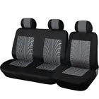 Универсальные пылезащитные чехлы на сиденья автомобиля, 2 + 1 тип, для Ford Transit Custom, Vauxhall, Renault, Toyota