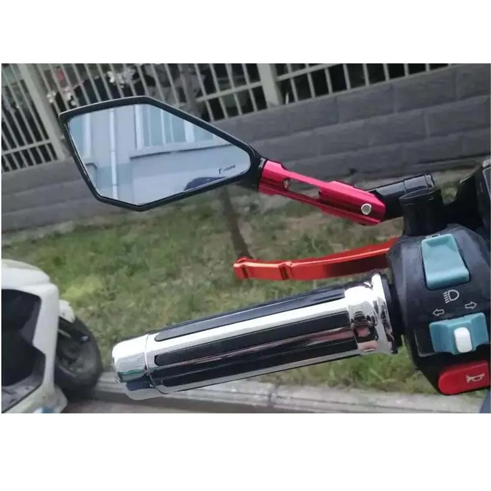 Универсальный ЧПУ Алюминиевый сплав голубое стекло зеркало заднего вида боковое