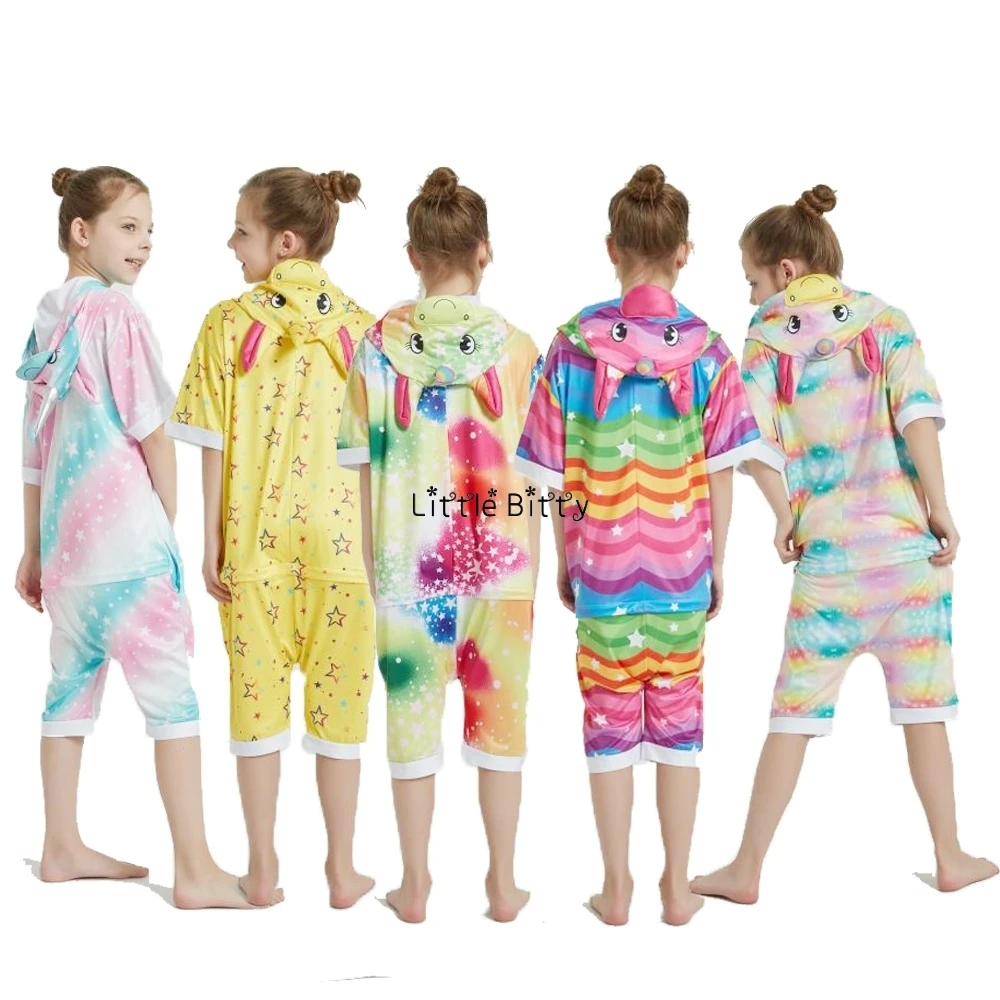 Кигуруми пижамы для мамы и детей комбинезон милая цельная Пижама пижама с
