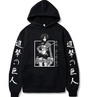 attack on titan hoodie anime hoodies oversized sweatshirts pullovers tops long sleeve casual mens clothes women clothing