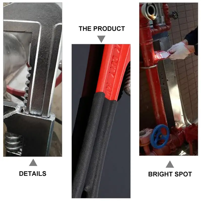 

1pc F-designed Right Angle Wrench Pliers Practical Spanner Plumbing Hand Tool