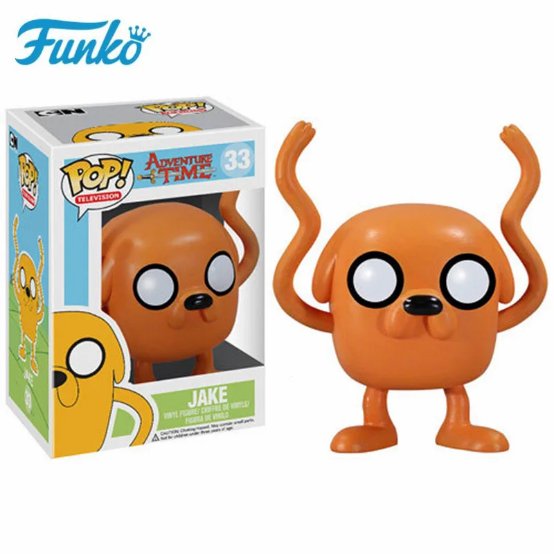 FUNKO POP Kids Favor мультфильм время приключений милый BMO и Джейк Виниловая фигурка Коллекция Модель игрушки для подарка на день рождения