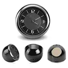 Авто автомобиль светящиеся круглые кварцевые часы приборной панели автомобиля воздуха на выходе Декор