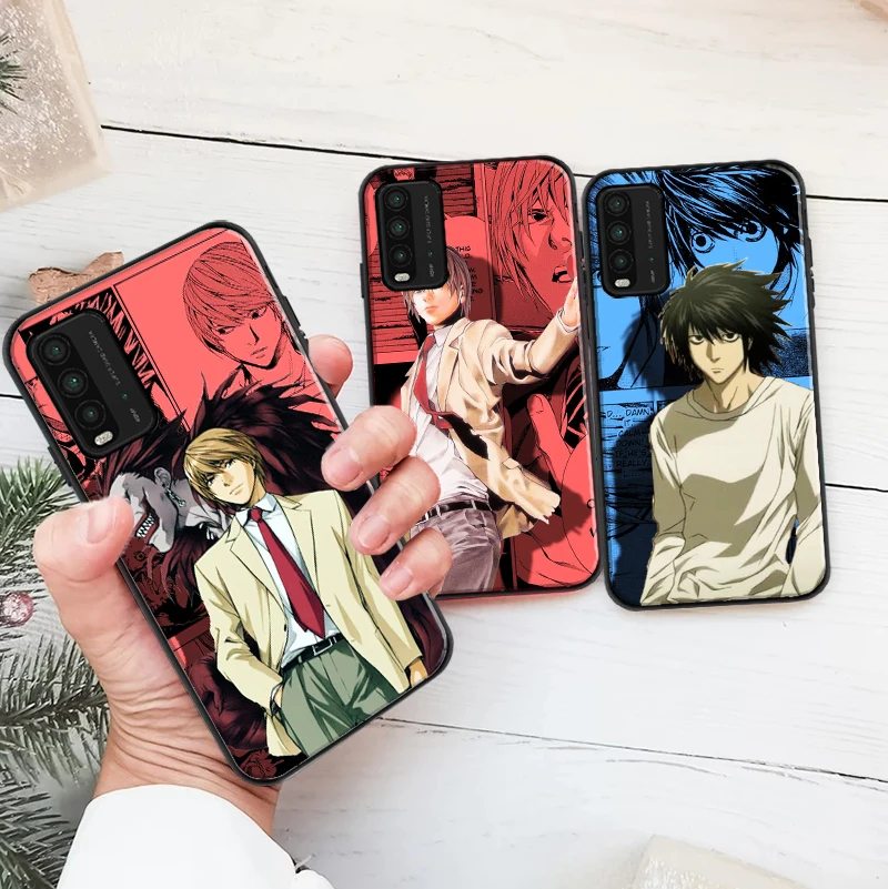 

Anime Manga Death Note Ryuk TPU Phone Case For Xiaomi Redmi 9 9i 9AT 9T 9A 9C Note 9 9T 9S 9 Pro Max Cases Coque Back Cover
