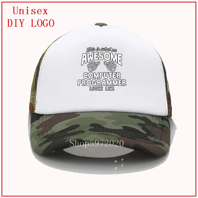 Потрясающий компьютер программатор выглядит как мужские головные уборы кепки