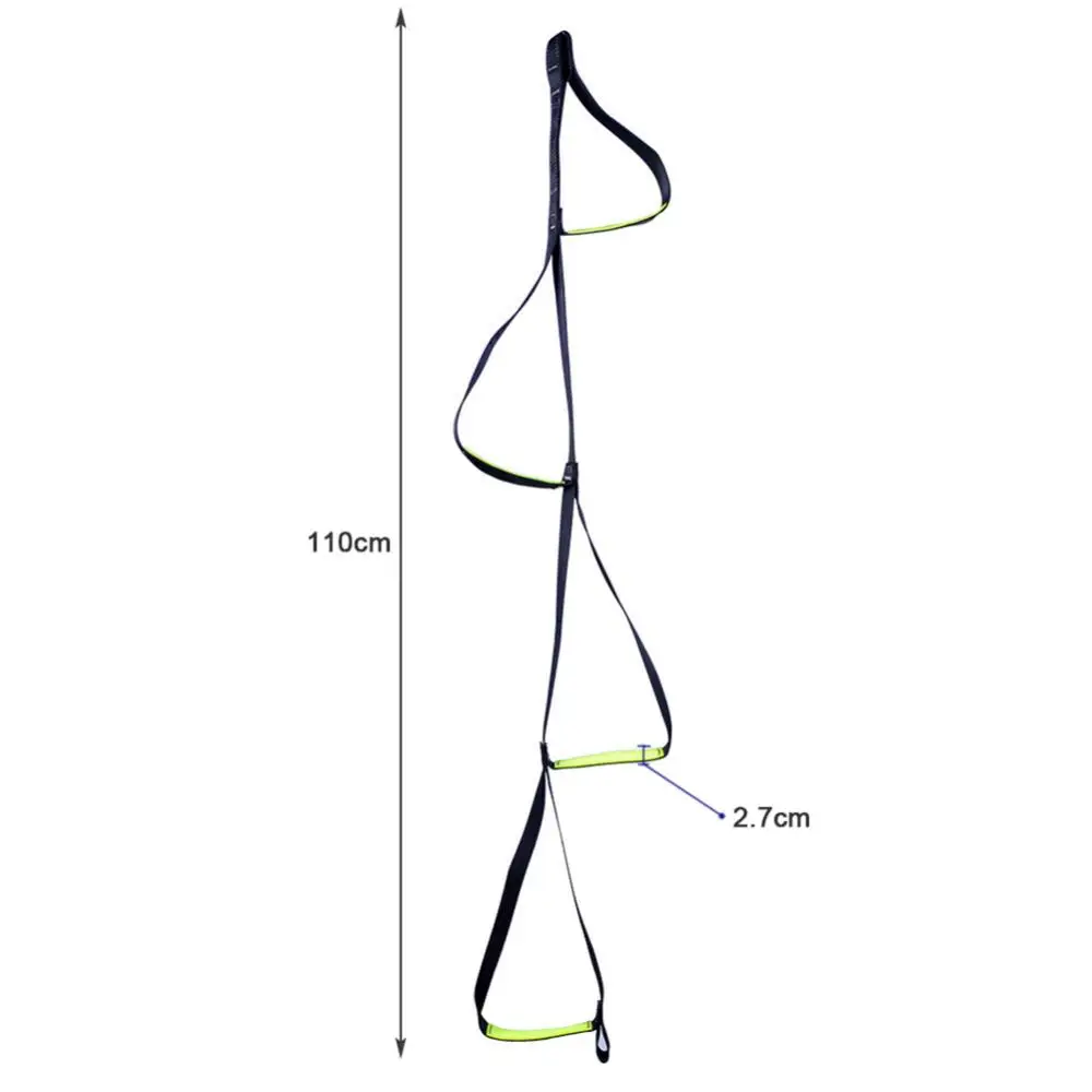 Веревка для скалолазания 23 кг плоский ремень ступенек уличный инструмент пешего