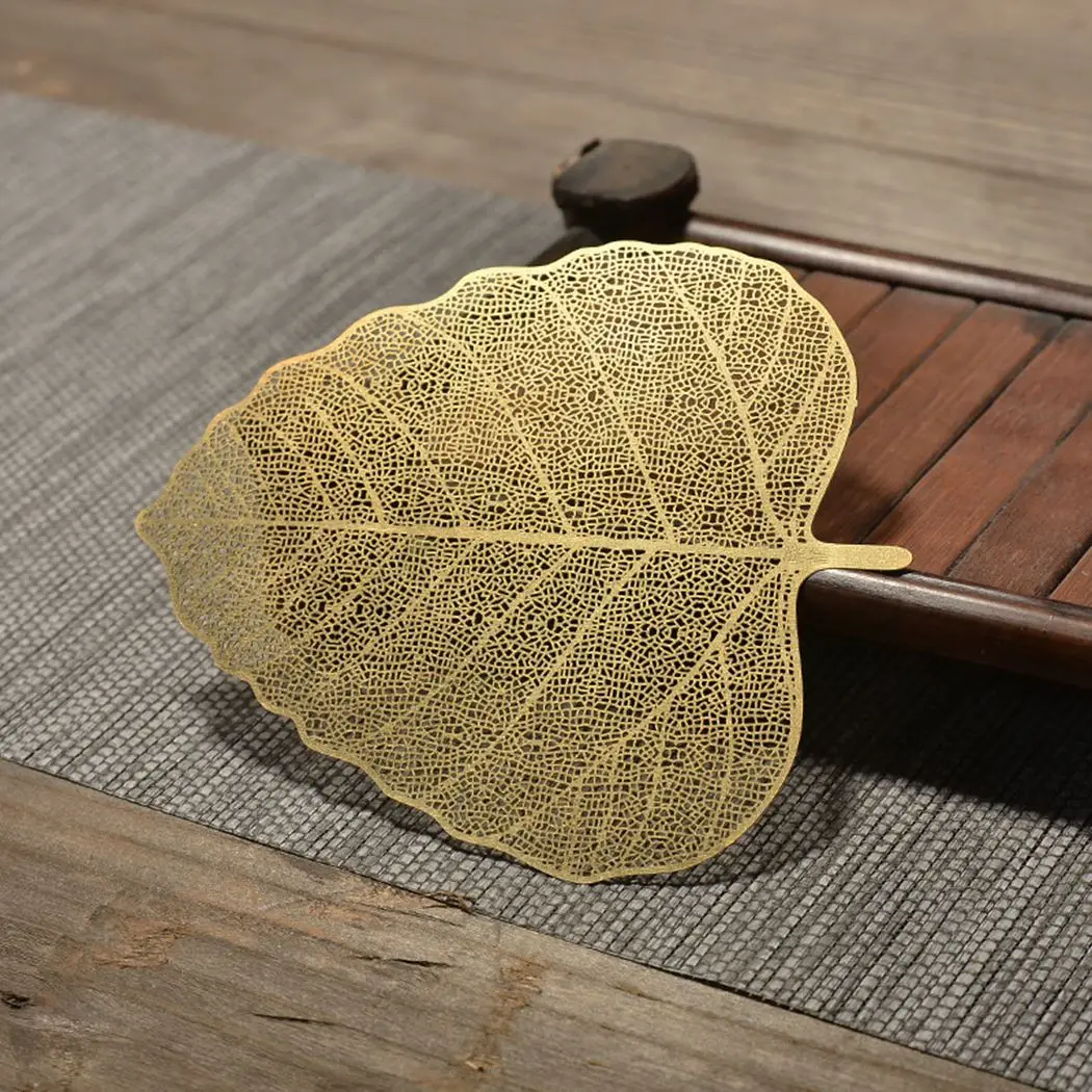 

Tea Strainers Leaf Leaves Shape Tea Filter Bodhi Leakage Kung Fu Tea Infusers Hollow Out The Leaves Personality Filter