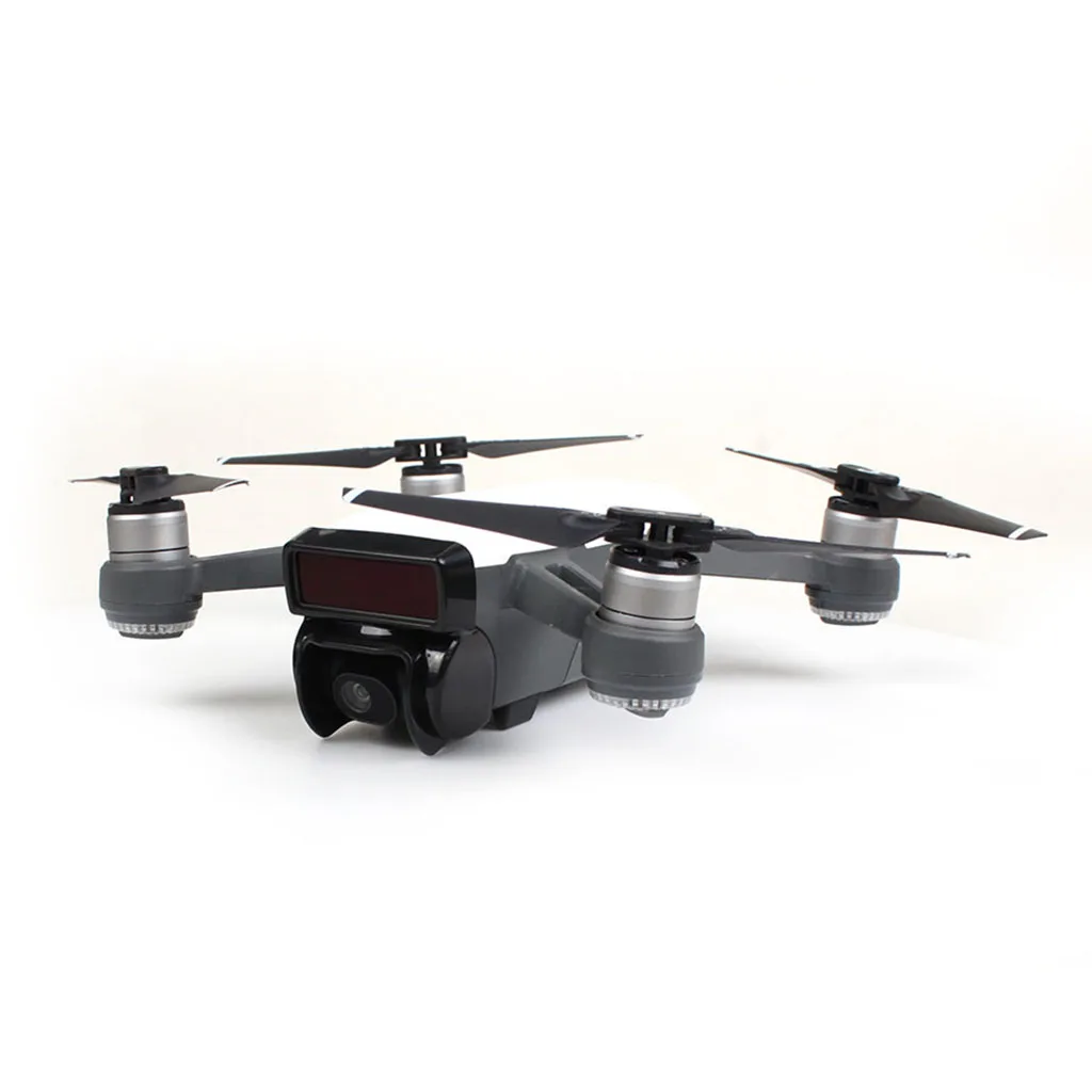 

Lens Camera Protector Sun Hood Sunshade Gimbals for DJI Spark Drone - Black