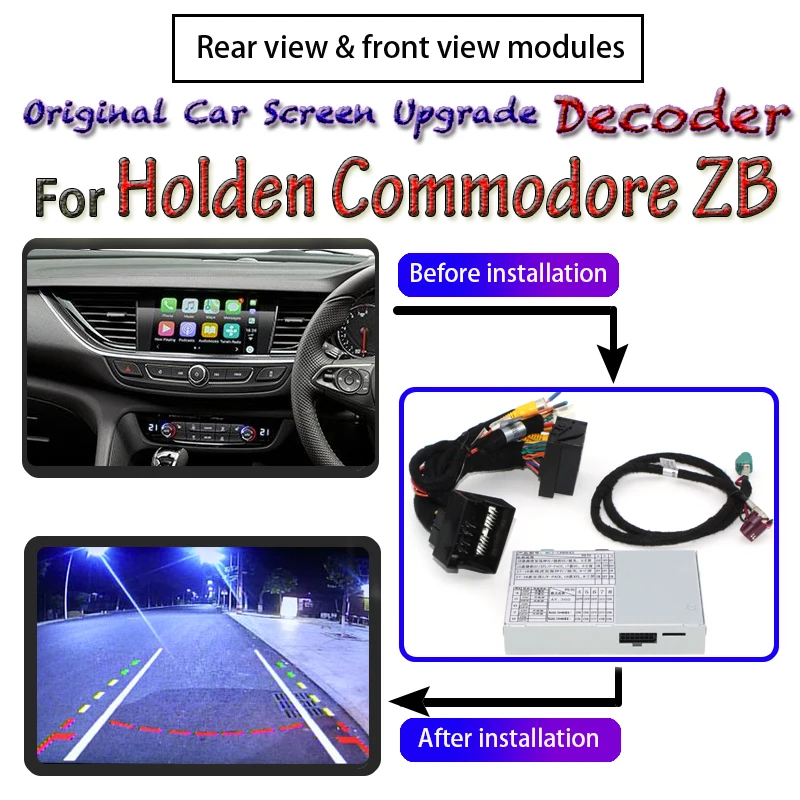 Адаптер для камеры заднего вида Holden команды ZB 2018 ~ 2020 парковочный оригинальный
