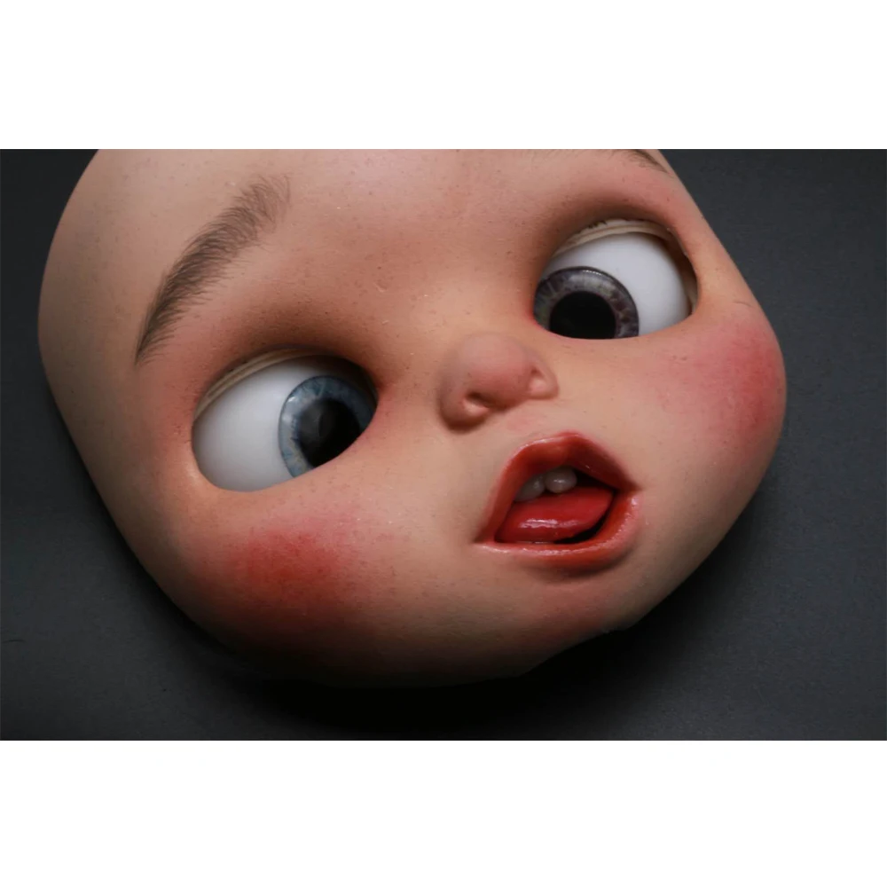 Blyth кукольная лицевая пластина для diy вашего макияжа blyth включая заднюю панель