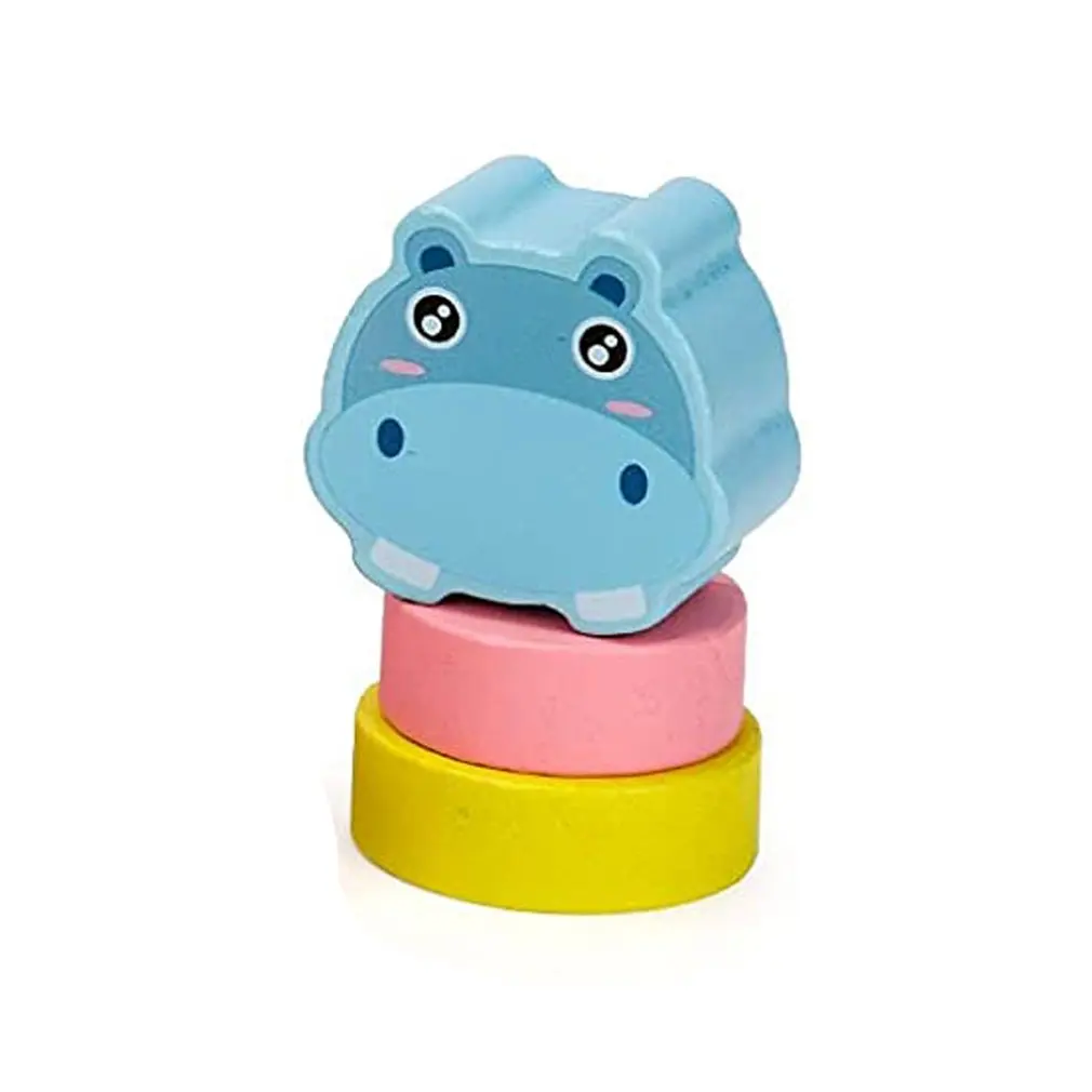 

Animal Stack Building Blocks Toy Spining Tower Building Blocks Stack Ring For Children Educational Cognition Toys