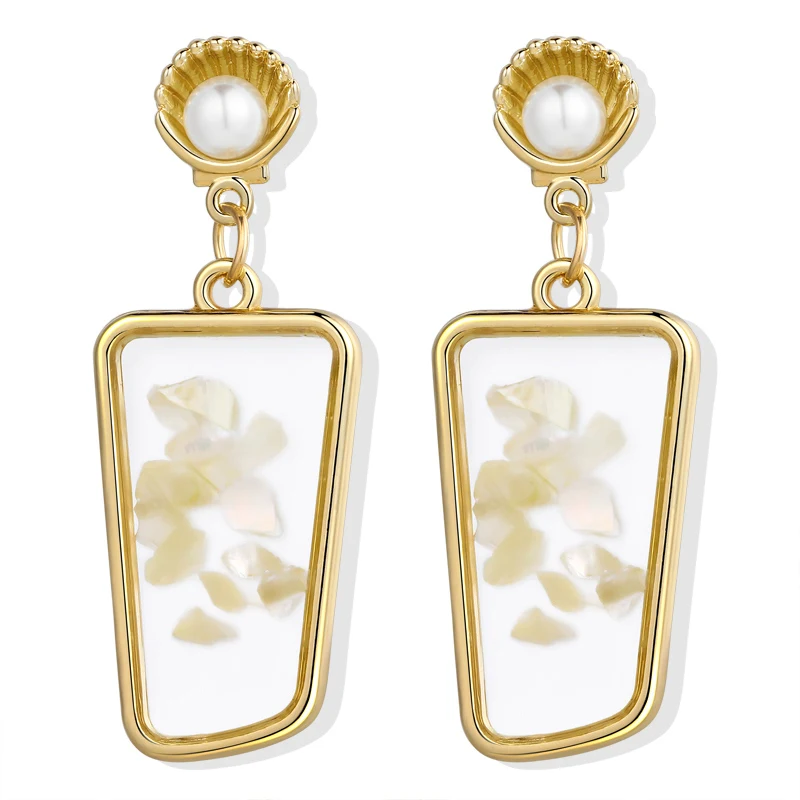 Модные крупные серьги 2020 большие геометрические круглые для женщин Подвесные