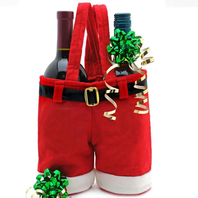 Горячая Изолированная переноска Санта Клаус Счастливого Рождества держатель