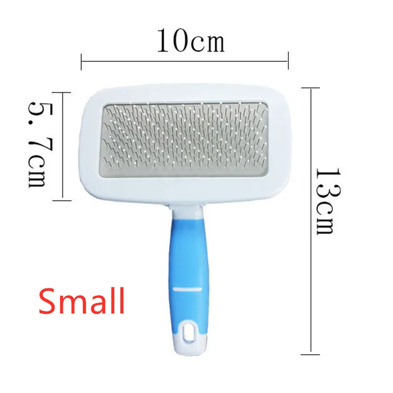 

Pet Dog Hair Removal Needle Combs Fur Cleaning Brush Grooming Large Size Combs Tool Candy Color Non-slip Pets Supplier Original