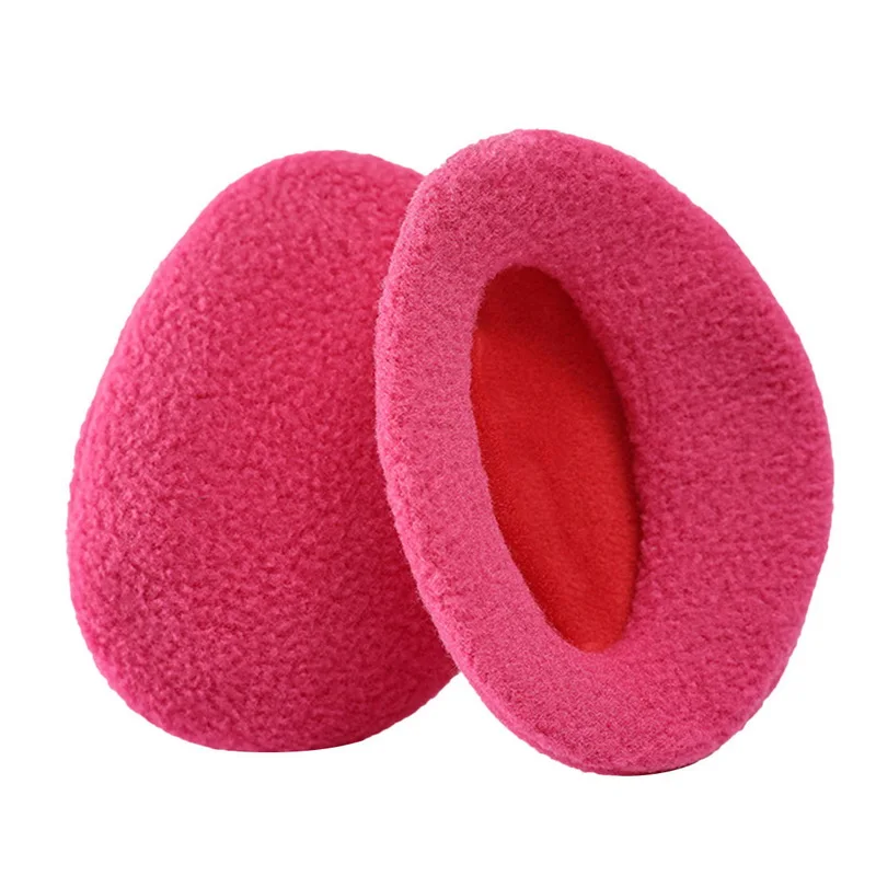 

1 Pair Adult Women Man Winter Earbags Bandless Ear Warmers Earmuffs Ear Cover Fashion Warm Fleece Portable Ear Muffs
