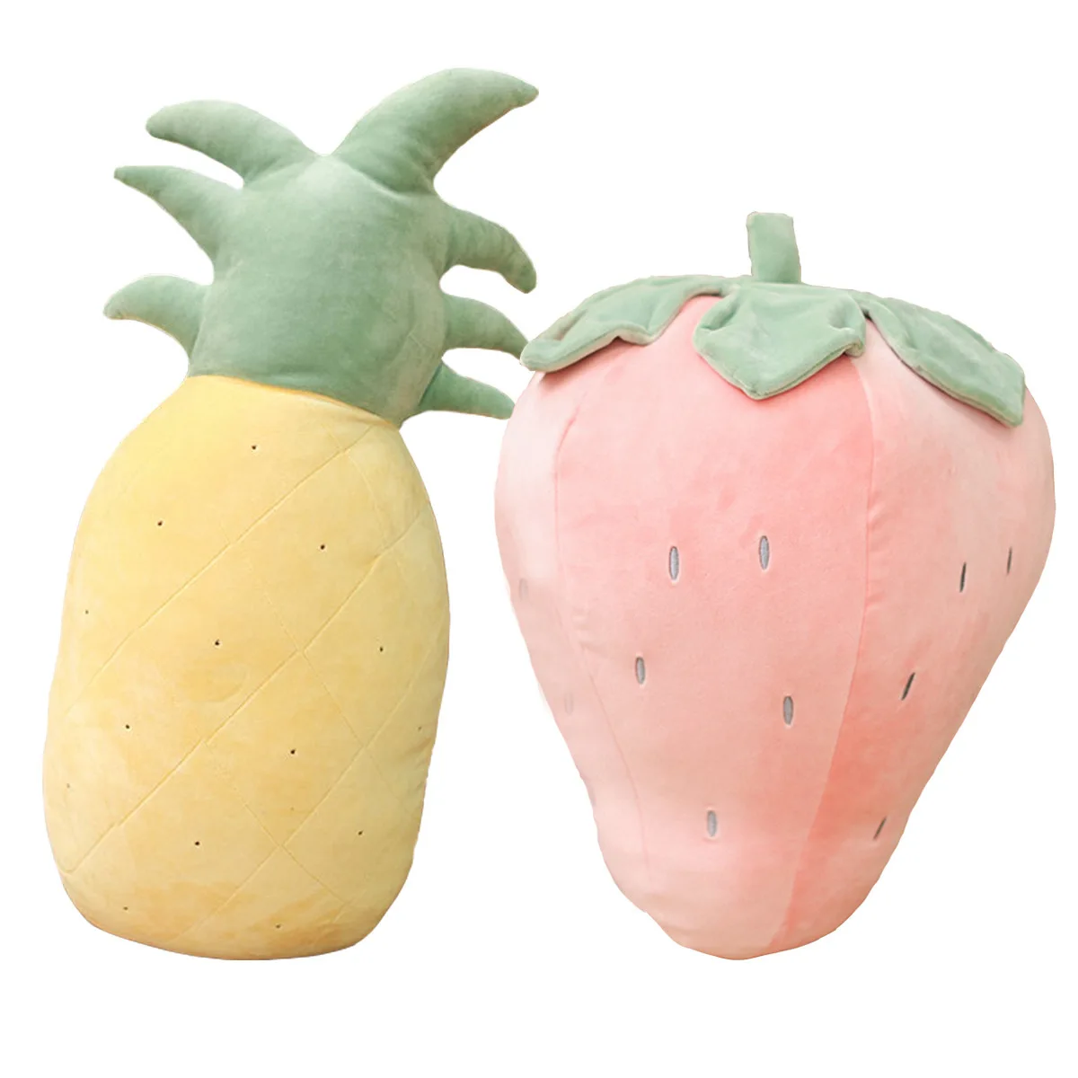 

Kawaii Down Cotton Pineapple Cushion Plush Toys Soft Stuffed Fruit Bed Sofa Decor Cute Toy for Girls Children Kids Birthday Gift