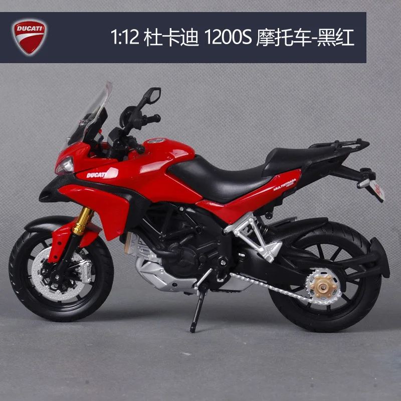 

Maisto 1:12 Ducati Multistrada 1200S Motorcycle metal model Toys For Children Birthday Gift Toys Collection