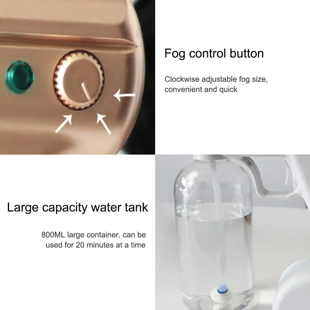 Распылитель Электрический 800 мл ультрафиолетовый синий светильник | Дом и сад