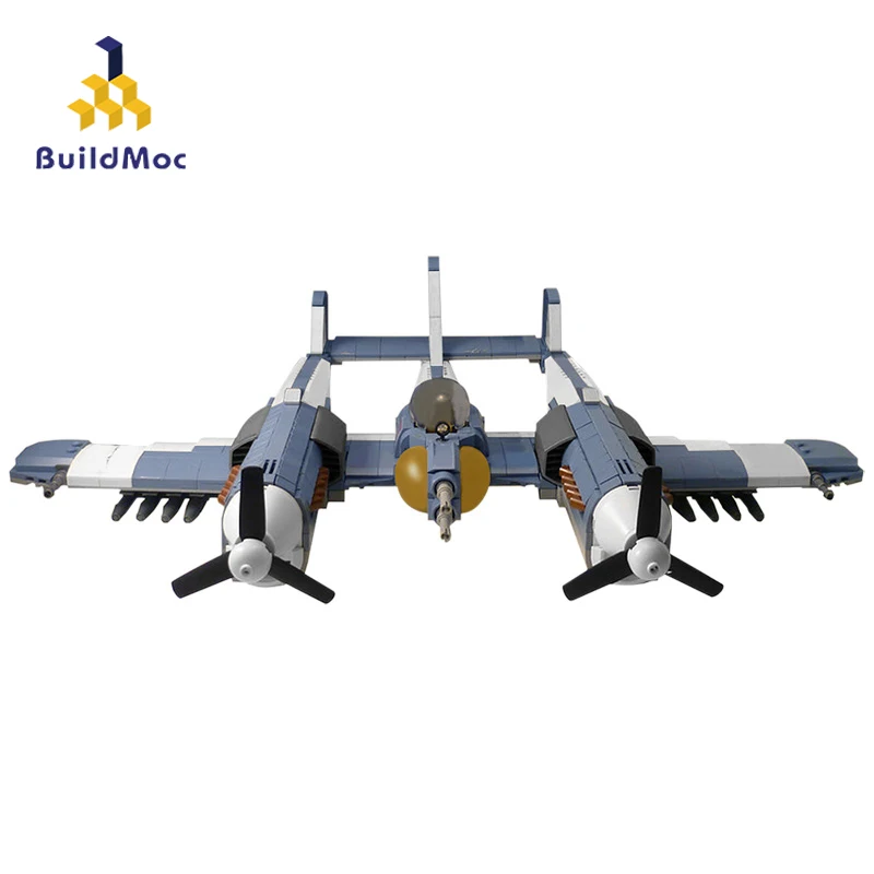 

Buildmoc Movie Star Travel P-98 Nemesis-Designed by Jon Hallby Playwell Bricks Spacecraft Spaceship Model Building Block Moc Toy