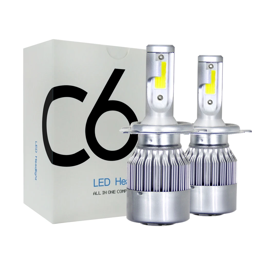 

Turbo H1 Led Car Headlight H4 High/Low Beam Led Bulbs COB Chips H3 H7 H8 H9 H11 H13 HB3 HB4 H27 LED Fog Light 6500K 72W 8000LM