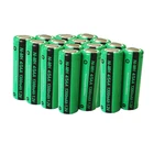 15 шт.лот 1,2 V 45AA NIMH аккумуляторная батарея 1300mah 14430 45 AA Ni-MH cell DIY для электробритвы