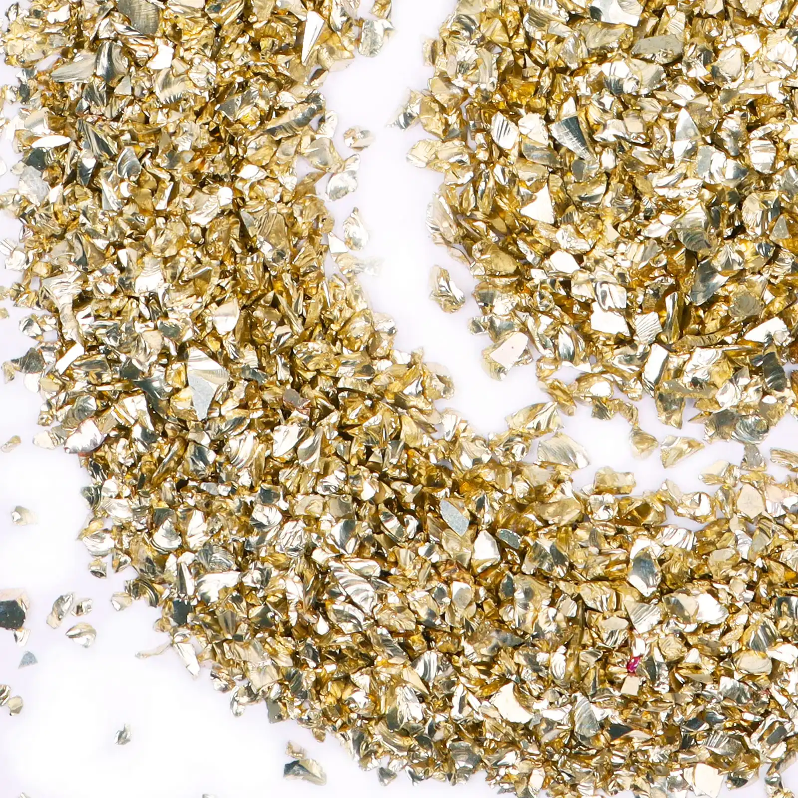 

Crushed Glass Glitter Metal Chips for DIY Jewelry Making Findings Nail Art Decoration Decorative Crystal For Epoxy Resin Mold
