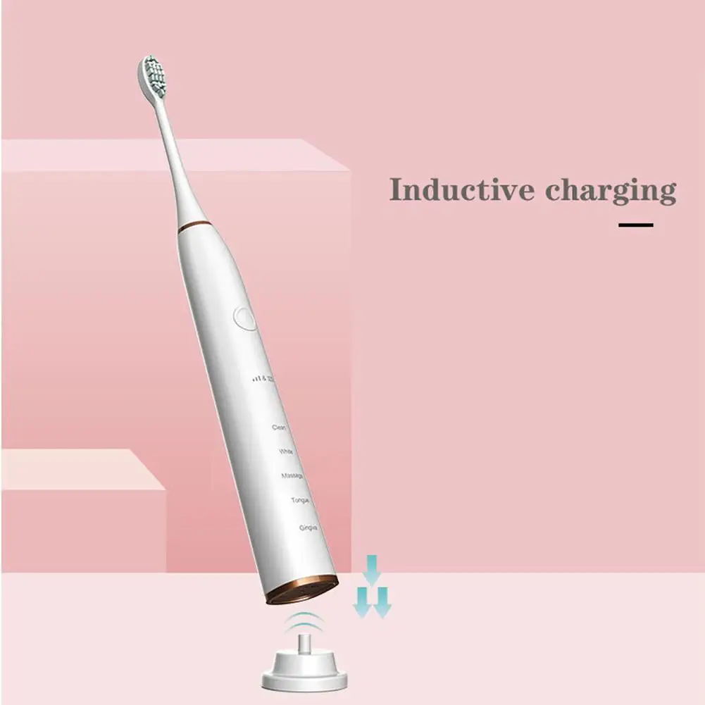 

Щетка Зубная ультразвуковая аккумуляторная с двумя режимами чистки, T0X4