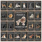 Kelly66 домашних животных собак Басенджи пуделем; Шелковистый терьер такса Оловянная металлическая табличка домашний Декор Бар настенная живопись 20*30 см Размеры Dy121