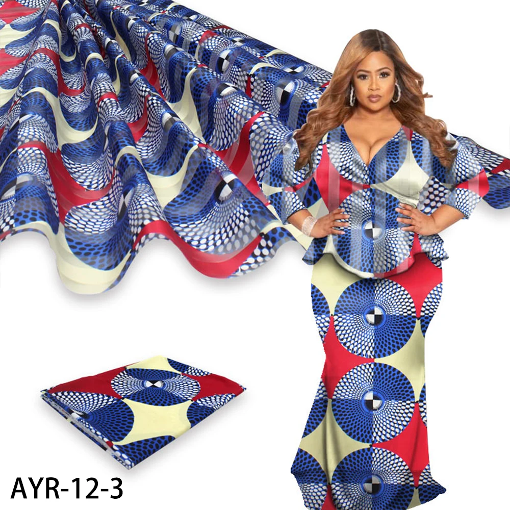 Новая африканская восковая дизайнерская лента из органзы 4 ярда + толстая