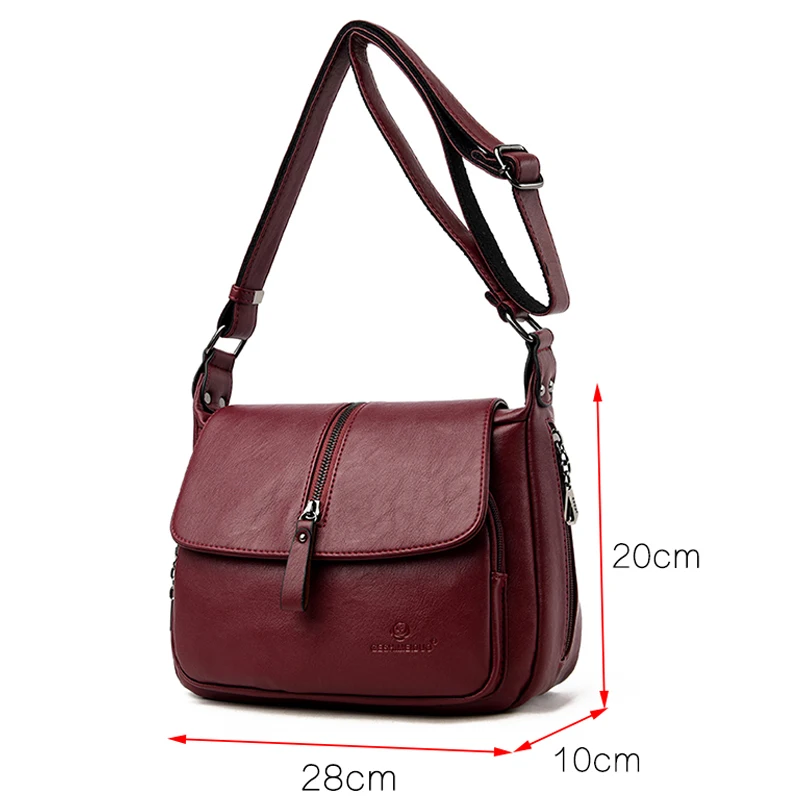 Новинка мягкая кожаная сумка мессенджер роскошные сумки женские дизайнерские