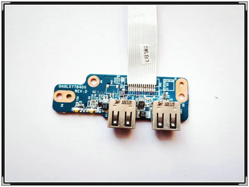 Оригинальная USB-плата DA0LX7TB4D0 для ноутбука HP Pavilion Серии dv7-4000 36LX7UB0000 с кабелем |
