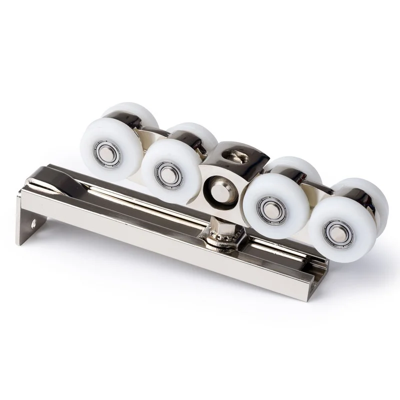 8 колес цельная деревянная дверь раздвижная шкив для ванной кухни колеса