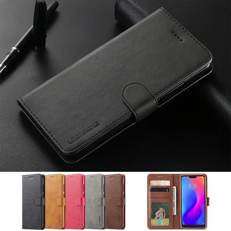 Чехол Redmi Note 8 Pro для Redmi Note 7 6 5 Pro, чехол для Redmi 7A 6A, чехлы для XiaoMi Redmi K20 Pro, кожаный флип-кошелек