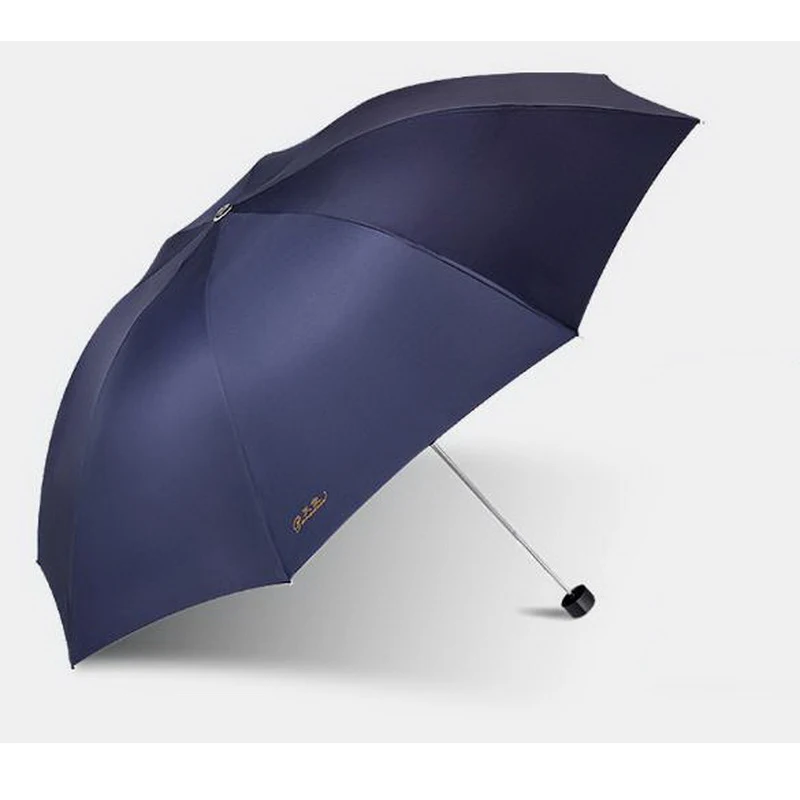 

170204/Three fold Large Strongly Folding Umbrella/Women/men Automatic Sun Umbrellas Anti UV Sunscreen Beach Parasol/105*62cm