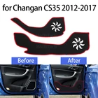Защитный коврик с боковыми краями, противоударный коврик для дверей автомобиля, наклейка для Changan CS35 2012-2017, аксессуары