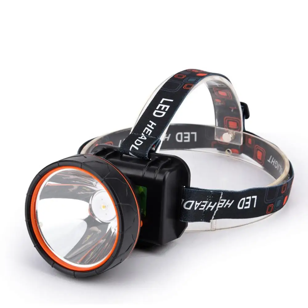 

Head Torch Lamp Headlight 2 Modes Bicycle Bike Fishing Sporting Goods Headlamp Rechargeable 5W WaterResistant Hiking Camping