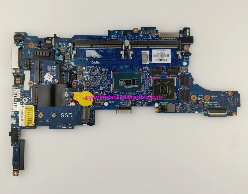 Оригинальный 802512-6C1 802512-001 802512-501 802512-601 i5-4300U процессор GLD материнская плата для