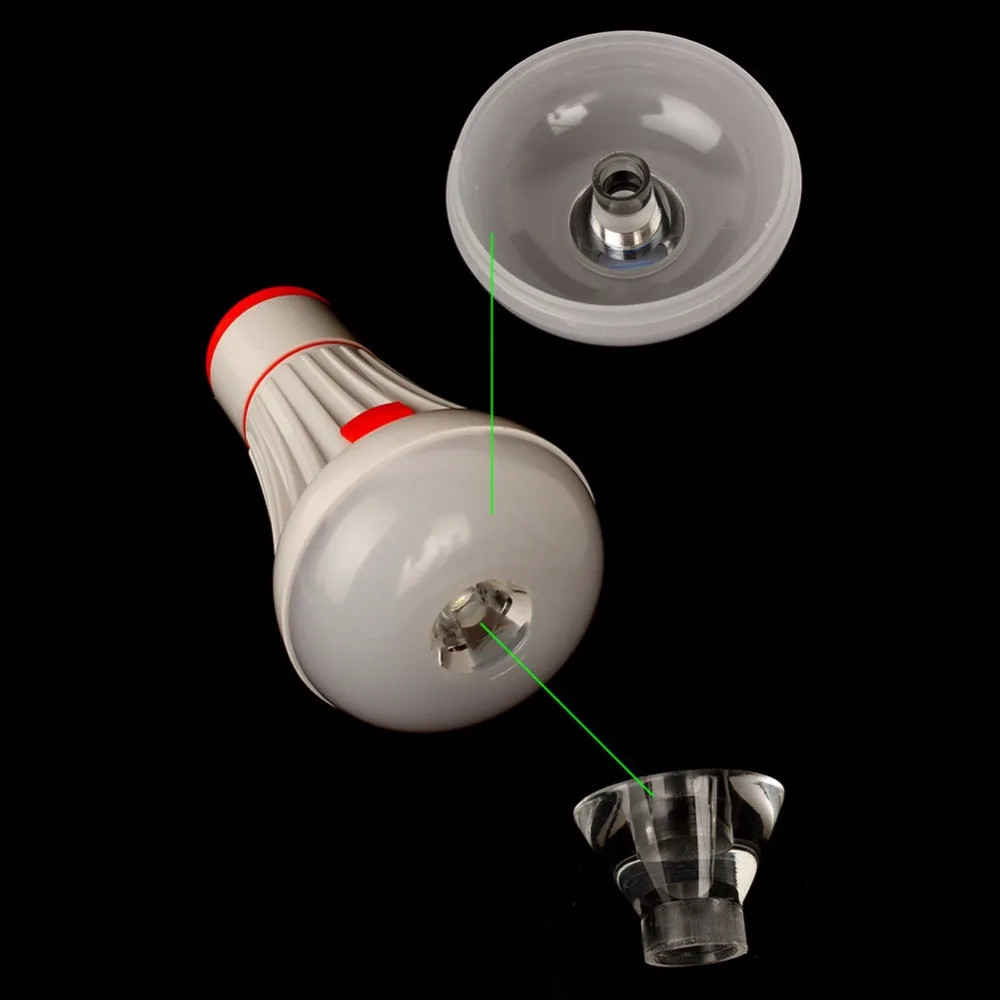 

Portable LED Bulb Lantern 4 Modes 6LED Camping Tent Light Torch Flashlight Hanging LED Lamp Powered by AAA 18650 Battery