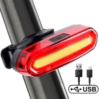 led rear bike light mountain biking accessory usb rechargeable waterproof bike accessories 120 lumens