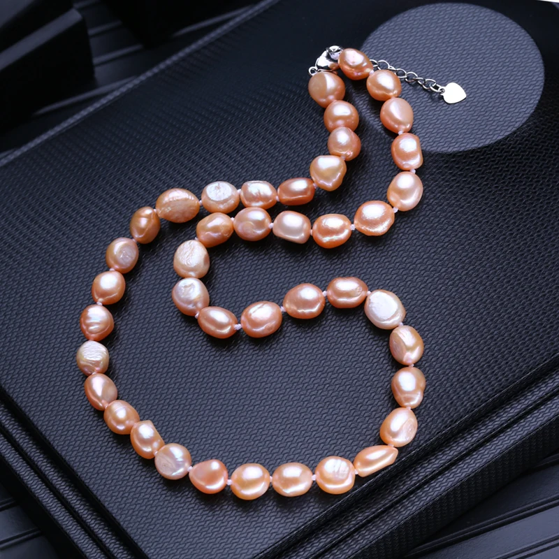 Ожерелье из натурального пресноводного жемчуга FENASY для женщин чокер в стиле