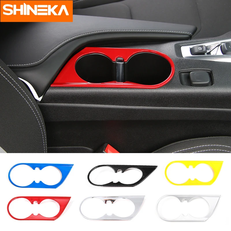 SHINEKA ABS автомобильный Стайлинг держатель для передней чашки декоративный чехол