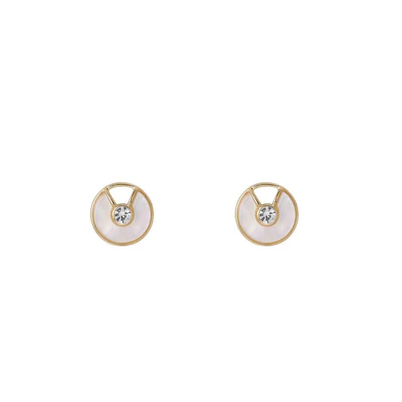 

Earrings for Women Rhombus French Geometric Round Petal Earrings Jewelry Accessories Wholesale