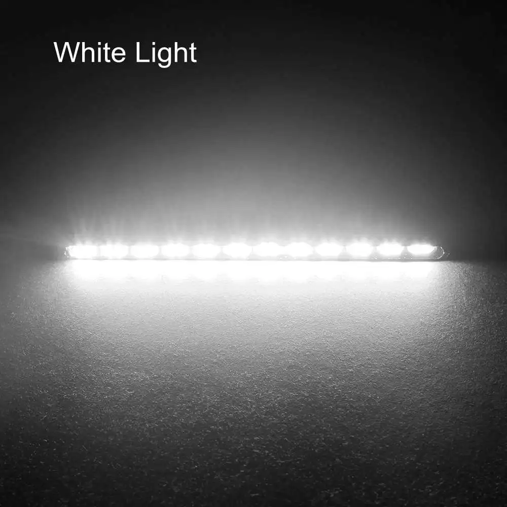 

2pcs 14 LEDs 7030 Car DRL Daylight Led Strip Car Styling Light Source Super Bright SMD Aluminum Housing Daytime Running Light